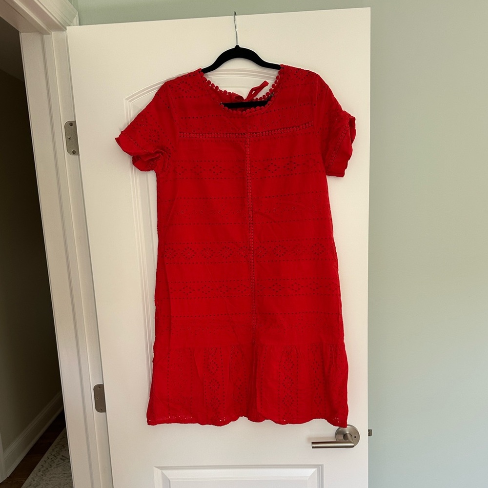 Elegant Red Mini Dress